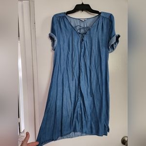 Jean tunic dress